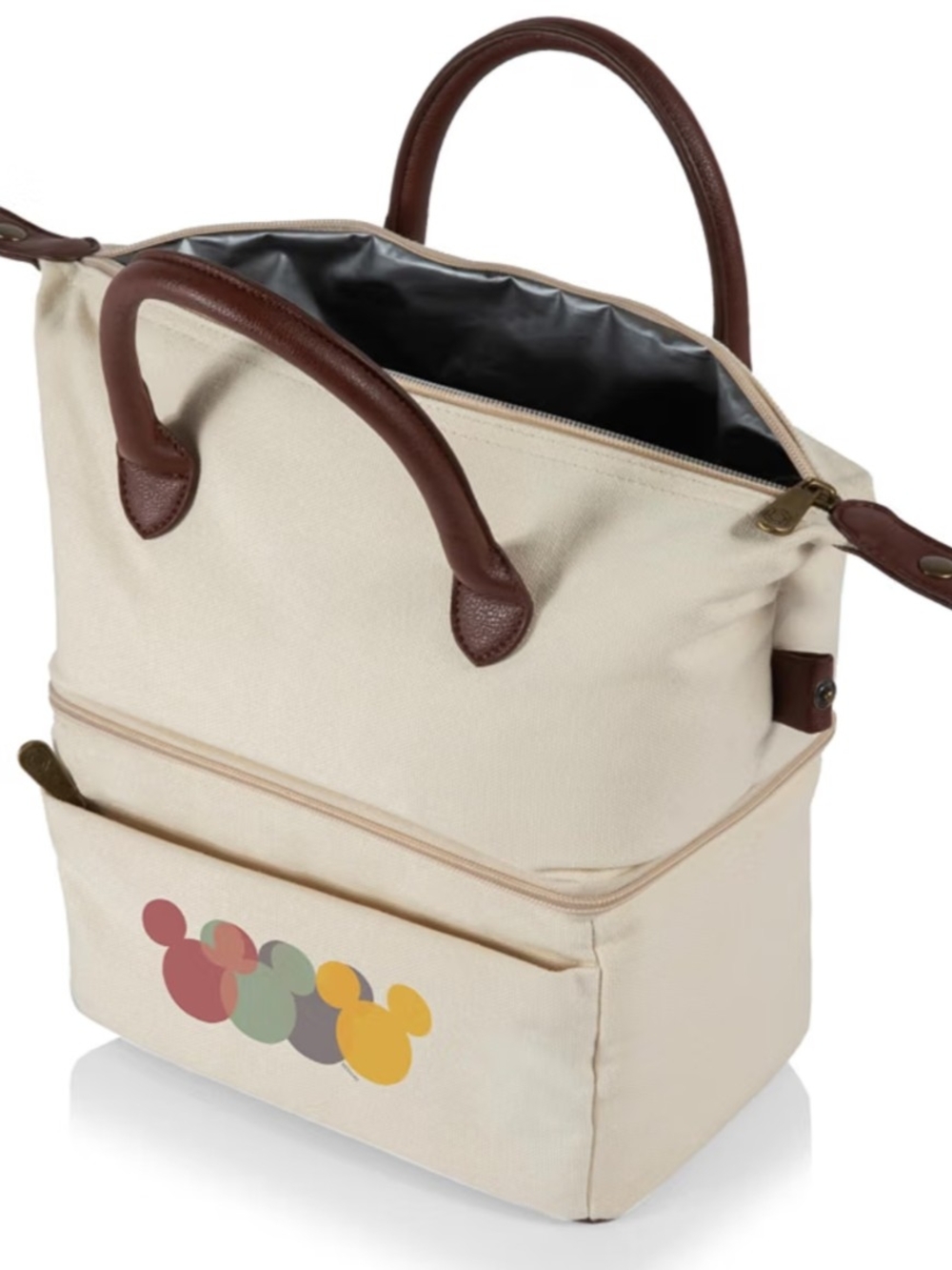 Disney's Mickey Mouse Urban Lunch Box In Canvas White